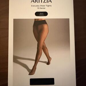 Aritzia Everyday Sheer Black Tights